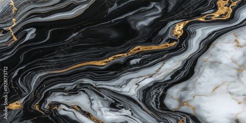 An artistic yellow fabric texture background featuring a wavy gold cloth surface with shiny light curves and an elegant liquid paint pattern design for a decorative wallpaper backdrop