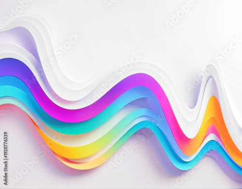 abstract 3d flowing ribbons...