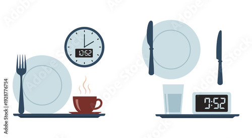 set of kitchen utensils