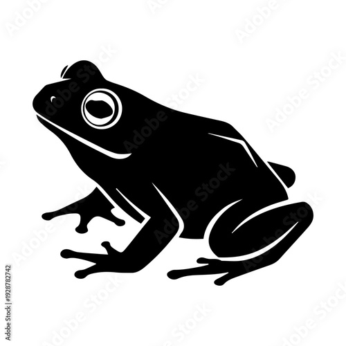 Black Frog Silhouette