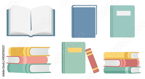 Collection of Various Books and Notebooks.