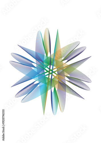 abstract flower icon