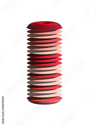 stack of red plastic cups