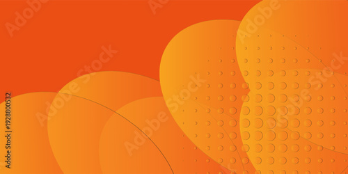 Abstract orange and yellow geometric background. Modern concept for graphic design, background, web design, poster, banner, book, slideshow. Vector illustration