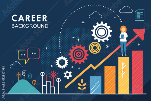 Career With Bold Aestheti Creative Visual Suitable for Design