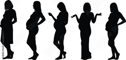 Beautiful cinematic landscape of a lone hiker standing on a mountain peak during golden hour sunset with dramatic clouds and vast valley view background