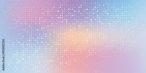 abstract pastel gradient background with halftone pattern eps10