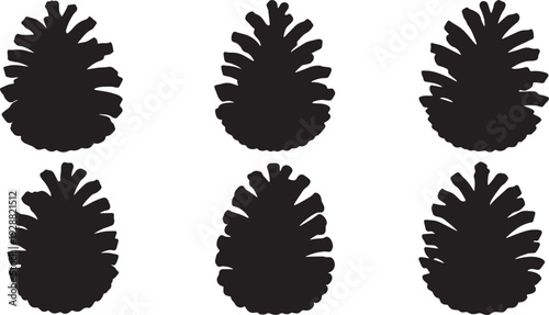 Forest Pine Cone Elements for Nature Detail