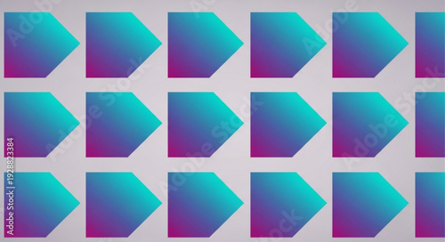 Seamless pattern of blue and purple gradient arrows pointing right.