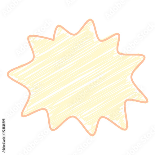 Sharp Star Scribble Burst