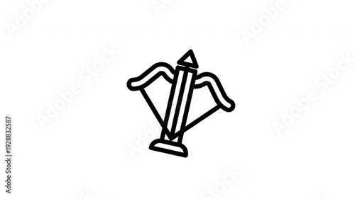 crossbow animated icon