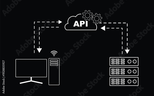 Satellite communication icon vector illustration.