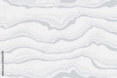 揺れる波線のパターン背景　灰色ストライプ