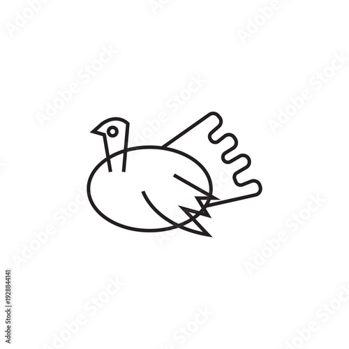 turkey chicken icon