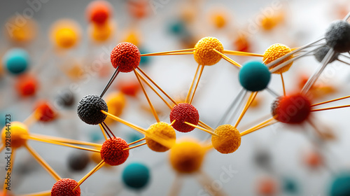 Visual of network showing connections and social media strategy for business and technology