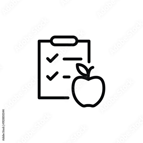 Nutrition icons depicting healthy food, balanced diet, vitamins, minerals, fruits, vegetables, protein, hydration, wellness, meal planning, organic choices, supplements, calorie tracking, lifestyle, a