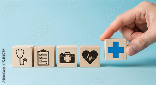 hand and word help on white background