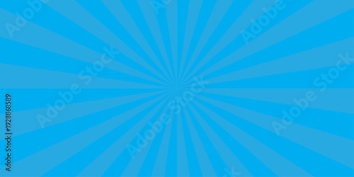 abstract blue sunbeam ray sum light sunburst texture design.