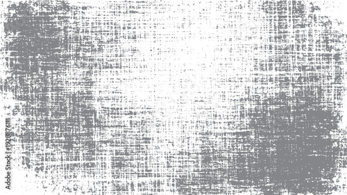 Analog screen error grunge texture design. Black and white glitch torn texture illustration. 