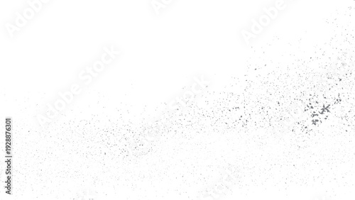 Monochrome dust grain distressed surface. Urban black and white textured backdrop. 