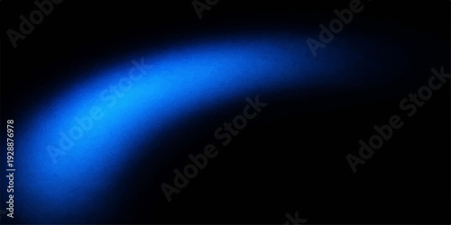 Abstract blue light background with glowing waves and digital space design