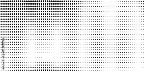 Abstract halftone dotted background. Monochrome grunge pattern with dot and circles.  Vector modern pop art texture for posters, sites, business cards, cover, postcards, labels, stickers layout.