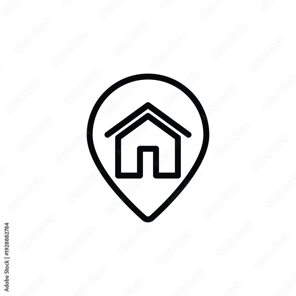 Obraz premium Real estate icons depicting property, houses, buildings, architecture, investment, mortgages, buying, selling, rental, contracts, keys, construction, agents, listings, and homeownership.