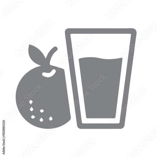 Orange Juice Icon