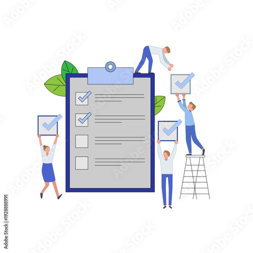 Work team check list