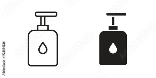 Body Soap icon. set of web icons on white background