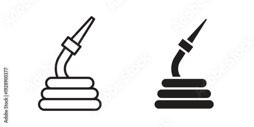 Hose icon. set of web icons on white background