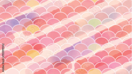 春　和紙　模様　背景　