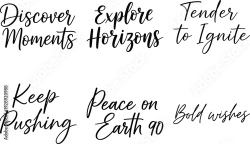 Inspirational Quotes Typography