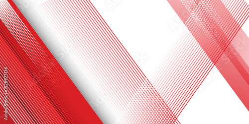 Red abstract background with white color. Red abstract background with square shape. Simple and Modern Red Grey Abstract Background Presentation Design for Corporate Business and Institutions.