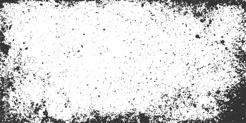 Grunge border: A grungy, textured frame with a slightly uneven, rough, and distressed border, creating a visually compelling backdrop for design projects. 