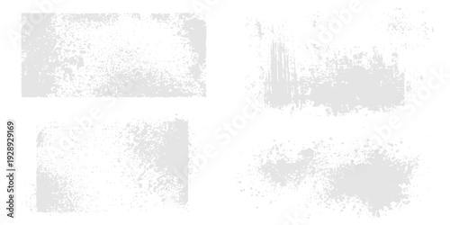 Abstract Grunge Textures: A collection of subtle, textured rectangular backgrounds with a touch of grunge, ideal for adding depth and visual interest to designs.