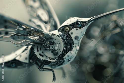 close up of an old clock mechanism