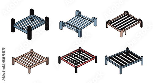 Cooling Rack Line abstract clean color