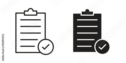 Compliance icon. Premium thin line vector illustrator. Vector EPS10