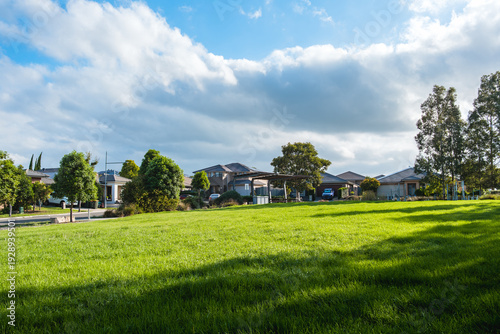 Wallpaper Mural Residents and visitors experience suburban street life and community spaces in Oran Park Town, NSW, Australia, February 5, 2026 Torontodigital.ca