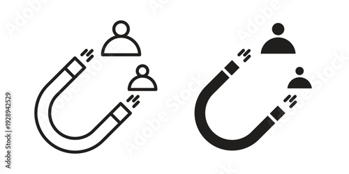 Lead generation icon. Premium thin line vector illustrator. Vector EPS10
