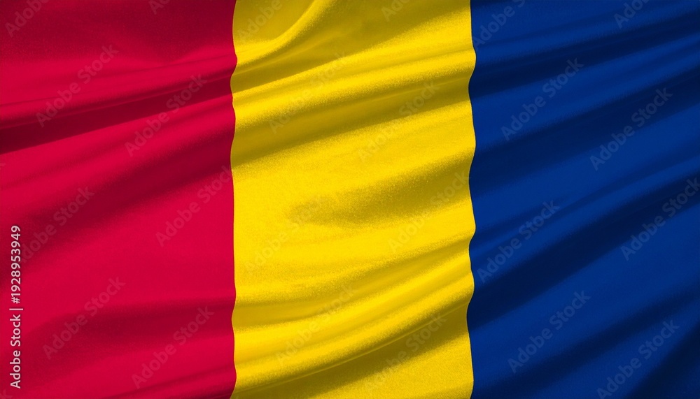 Fototapeta premium flag of Chad