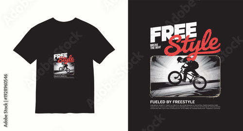 Freestyle, break the beat, fueled by freestyle, rider perform stunt, classic freestyle, BMX sport