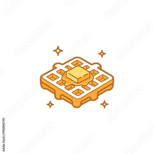 Isometric Cryptocurrency Chip Illustration for Blockchain Technology