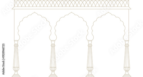 Set of dental tools and plastic bottles illustration