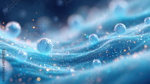 Protein enzyme catalysis concept visualizing biochemical transformation.