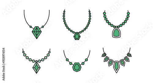 Emerald Necklace clean line color