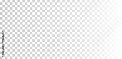 Transparent background. Checkered gradient pattern. Vector horizontal template for design backdrop. Squares mosaic background