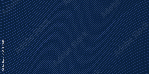 Premium background design with diagonal dark blue lines pattern. Vector horizontal template for digital luxury business banner