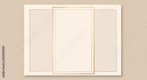 White Modern Sliding Glass Window Frame.